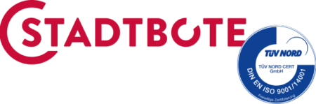 Stadtbote Qualitätssiegel Tüv Nord